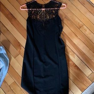 Fun tight fitting black charlotte russe dress